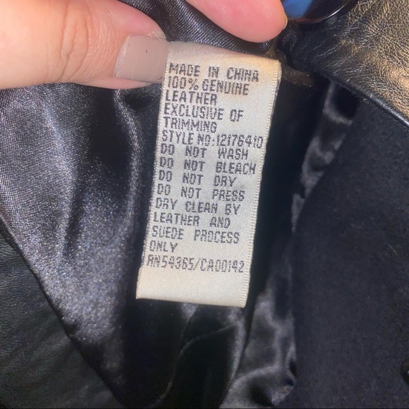 Women’s Peter Nyguard 100% soft leather crop jacket sz XS #A2 - Picture 5 of 5